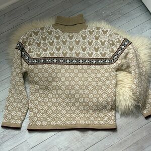 Disney Catalog MICKEY Vintage Holiday Sweater